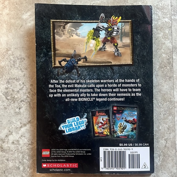Lego Bionicle. Revenge of the Skull Spiders. Paperback book. - Picture 5 of 6